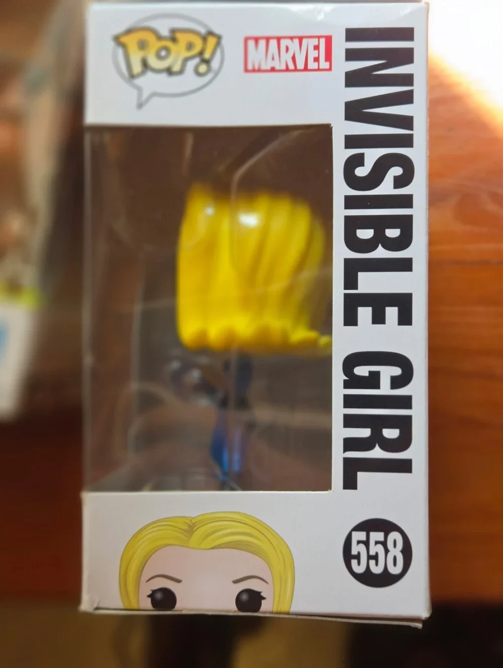 funko popNew in box funko pop fantastic four invisible girl edition box #558